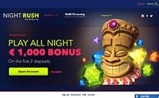 night rush einzahlungsbonus|Dein Casino Bonus bei NightRush wartet schon!.